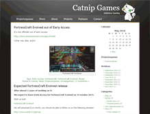 Tablet Screenshot of catnipgames.nl